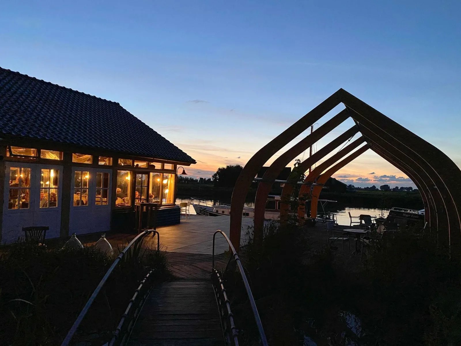 Sfeer bij Restaurant Greate Pier